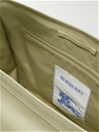 Burberry - Logo-Embroidered Gabardine Tote Bag