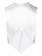 Sinead O'Dwyer White Organic Cotton Waistcoat