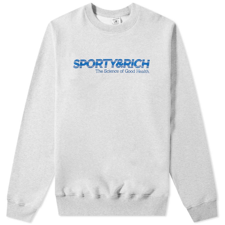 Photo: Sporty & Rich Science Of Good Health Crew Sweat