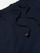 Brunello Cucinelli - Tapered Cashmere-Blend Sweatpants - Blue