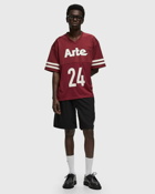 Arte Antwerp American T'shirt Mesh Fleece Red - Mens - Shortsleeves