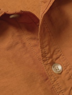 Beams Plus - Adventure Stretch-Taslan Nylon Ripstop Shirt - Orange