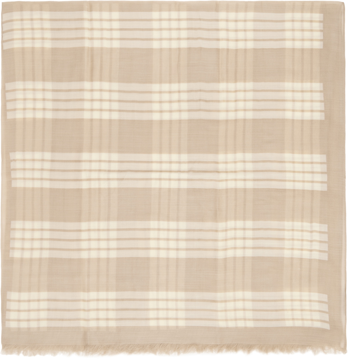 rag & bone Beige Harlow Geo Scarf
