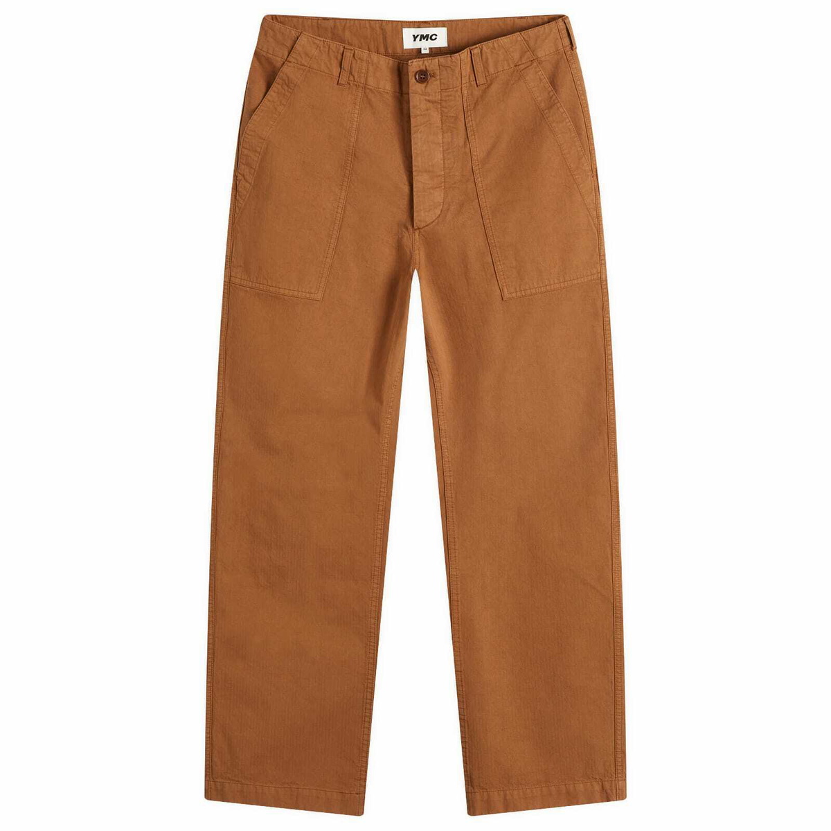 YMC Men's Radar Trouser in Brown YMC