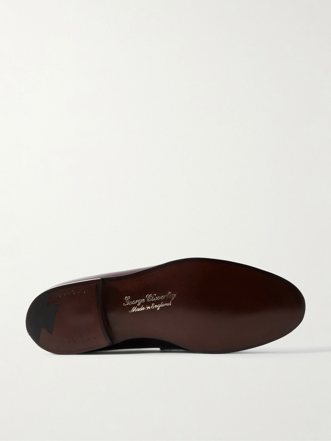 George Cleverley - Bradley II Leather Penny Loafers - Burgundy