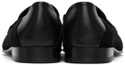 Manolo Blahnik Black Plymouth Loafers