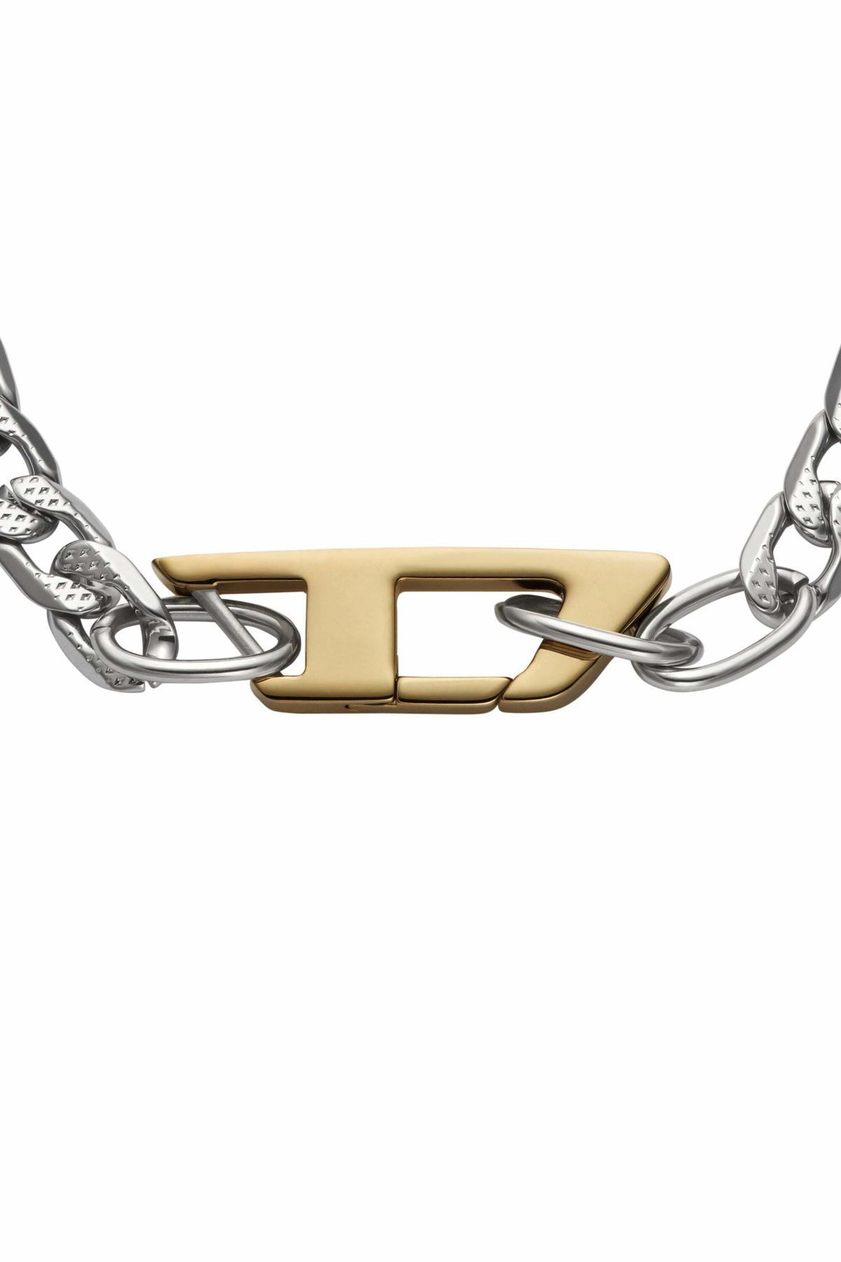 Diesel Stainless steel chain bracelet - Bracelets - Unisex - Silver