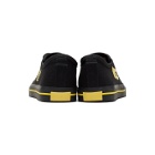 Raf Simons Black and Yellow adidas Originals Edition Spirit V Sneakers
