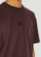 Sportswear Premium Essential T-Shirt in Burgundy