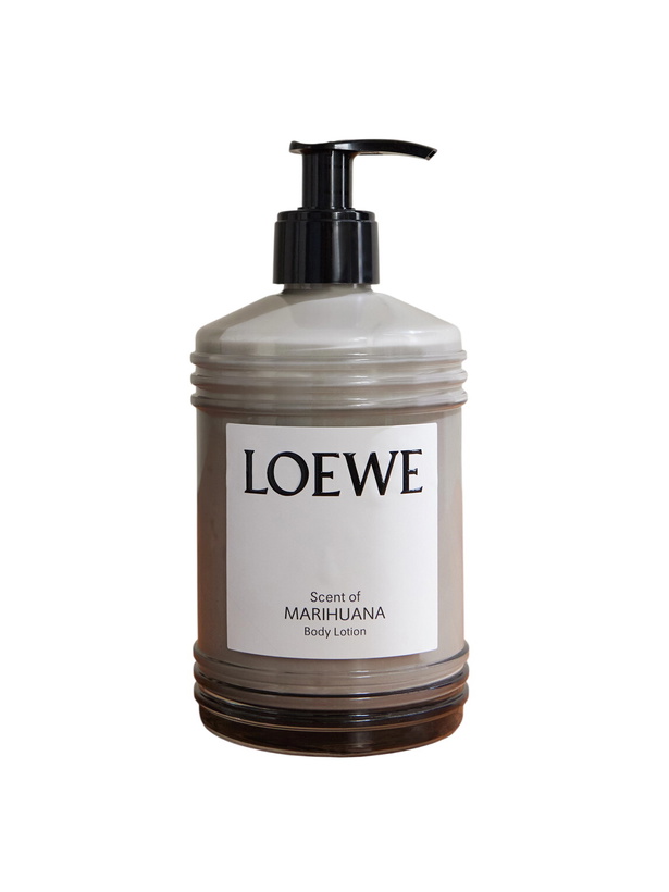 Photo: LOEWE Perfumes - Scent of Marihuana Body Lotion, 360ml - Green