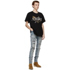 AMIRI Blue Bandana Thrash Jeans