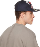UNDERCOVER Black Seasonal Print Cap