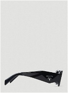 Prada - Geometric Frame Sunglasses in Black