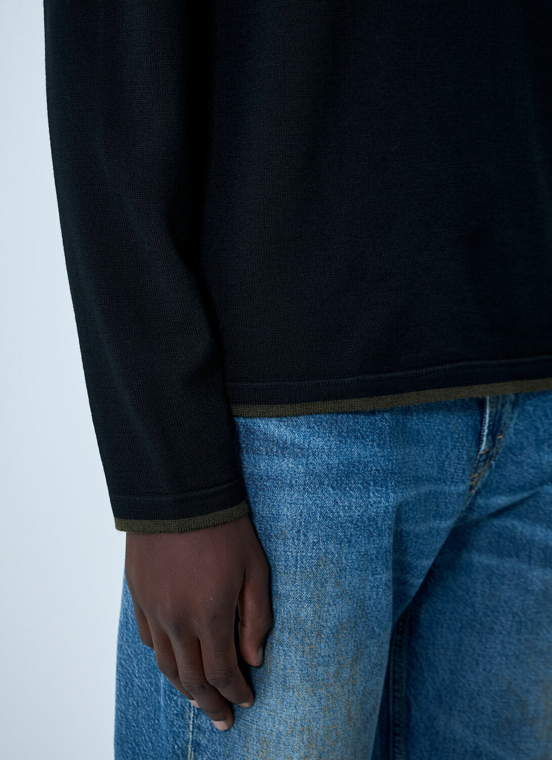 MHL by Margaret Howell Tipped Thermal Sweater