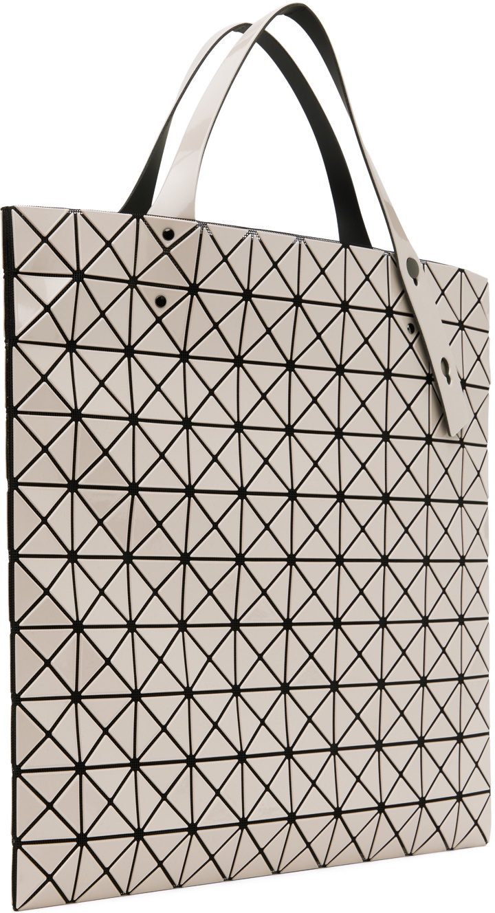 BAO BAO ISSEY MIYAKE Beige Prism Tote Bao Bao Issey Miyake