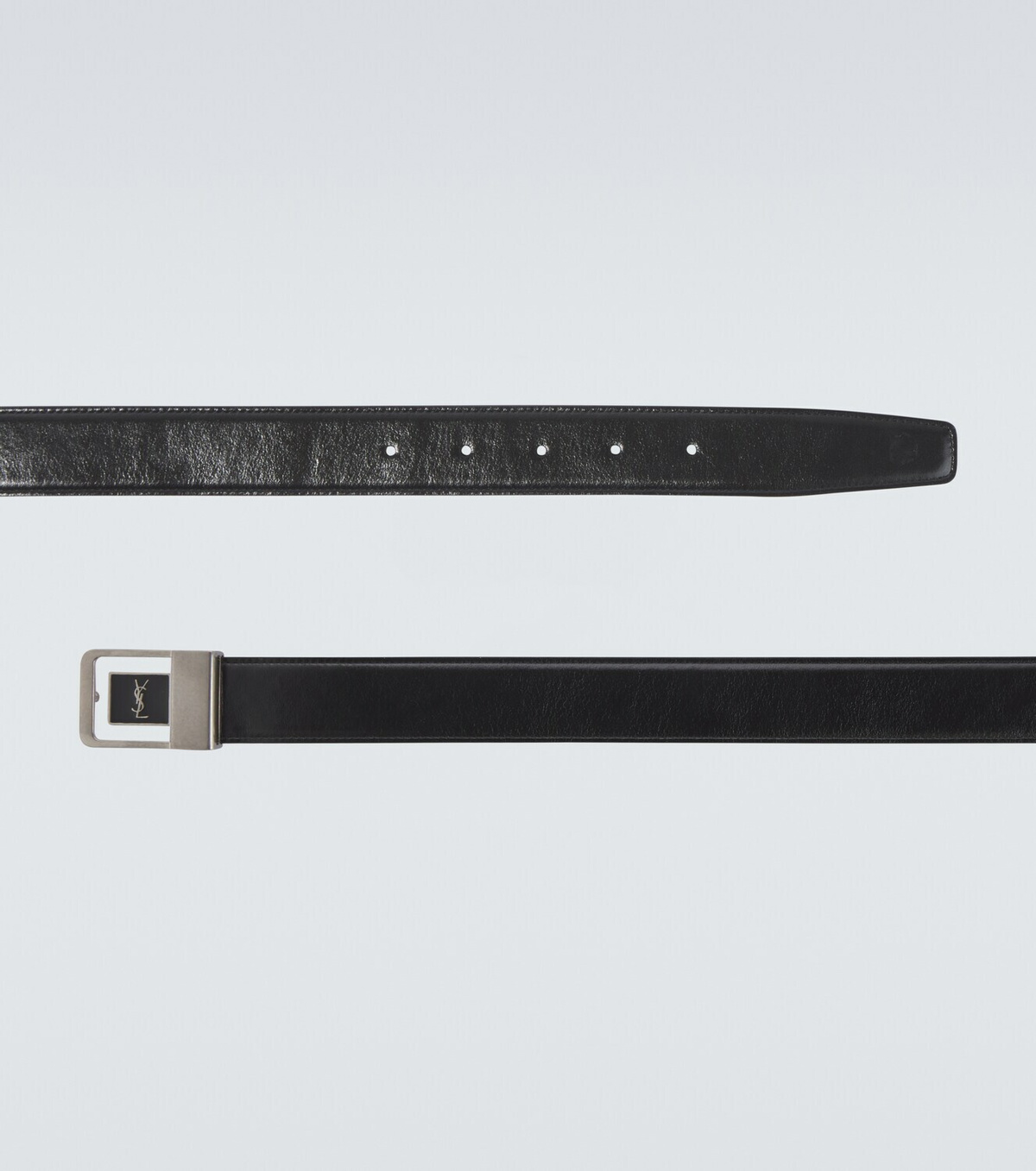 Saint Laurent La 66 leather belt