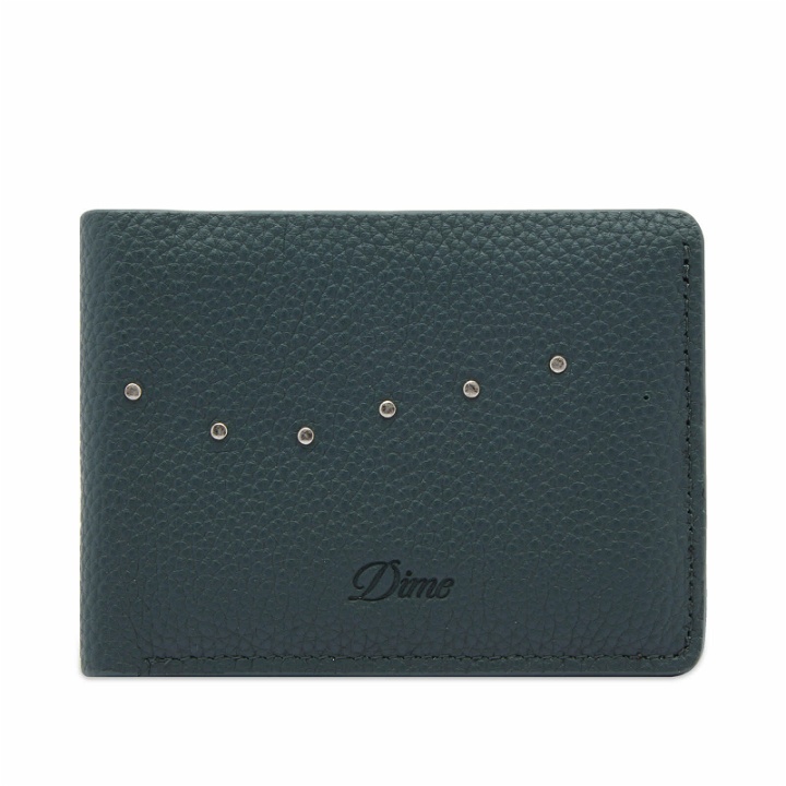 Photo: Dime Men's Studded Bifold Wallet in Forest