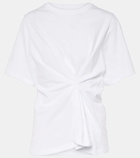 Victoria Beckham Body Twist cotton jersey T-shirt