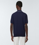 Brunello Cucinelli - Ribbed-knit polo shirt