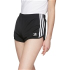 adidas Originals Black 3-Stripe Shorts