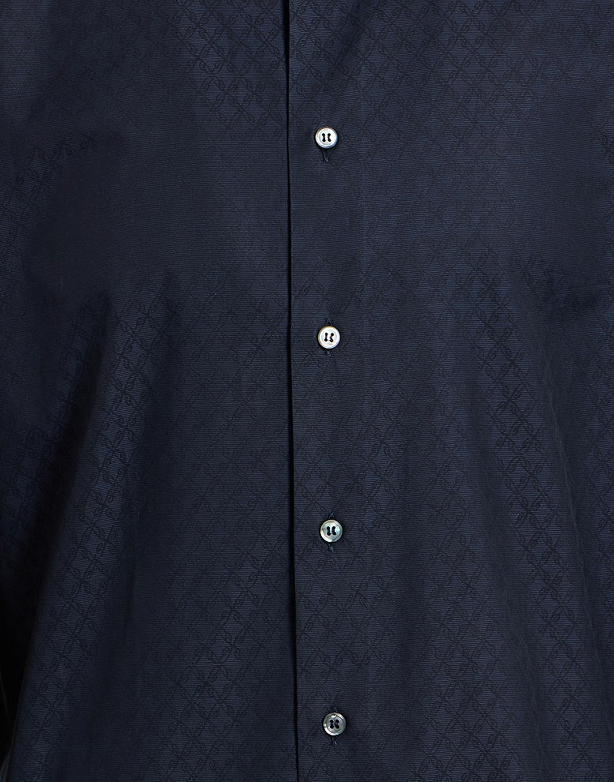 Brioni Mens Shirt Midnight in Blue