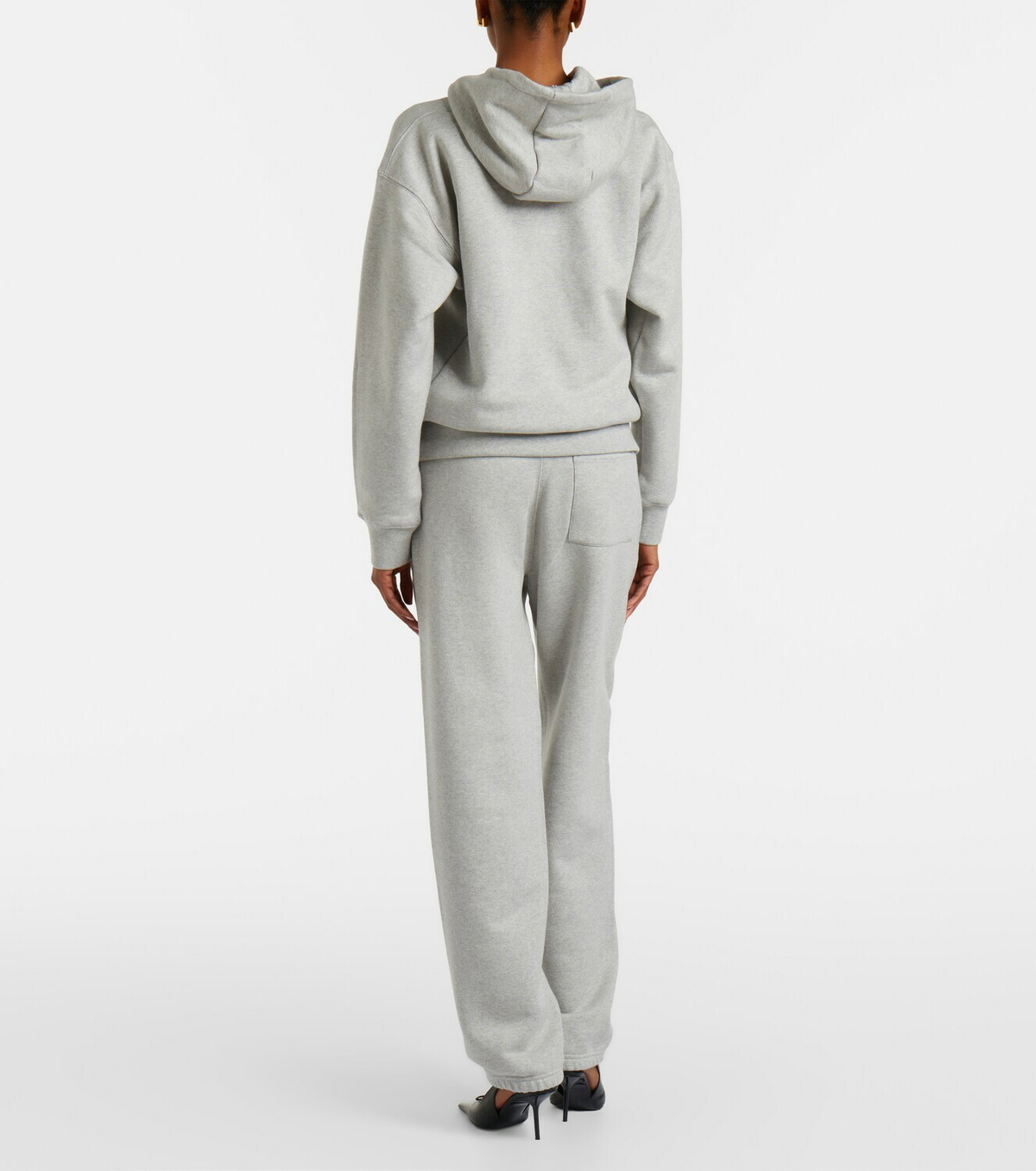 Victoria Beckham Jules cotton jersey sweatpants