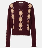 Chloé Argyle wool and cashmere sweater