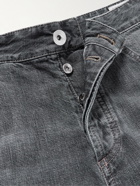 Brunello Cucinelli - Straight-Leg Selvedge Jeans - Gray