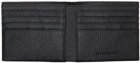 Emporio Armani Black Pebbled Wallet