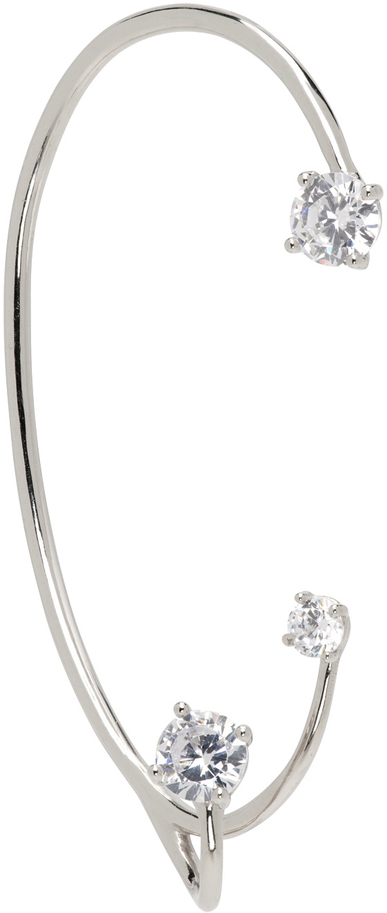 Panconesi Silver Three Point Ear Cuff