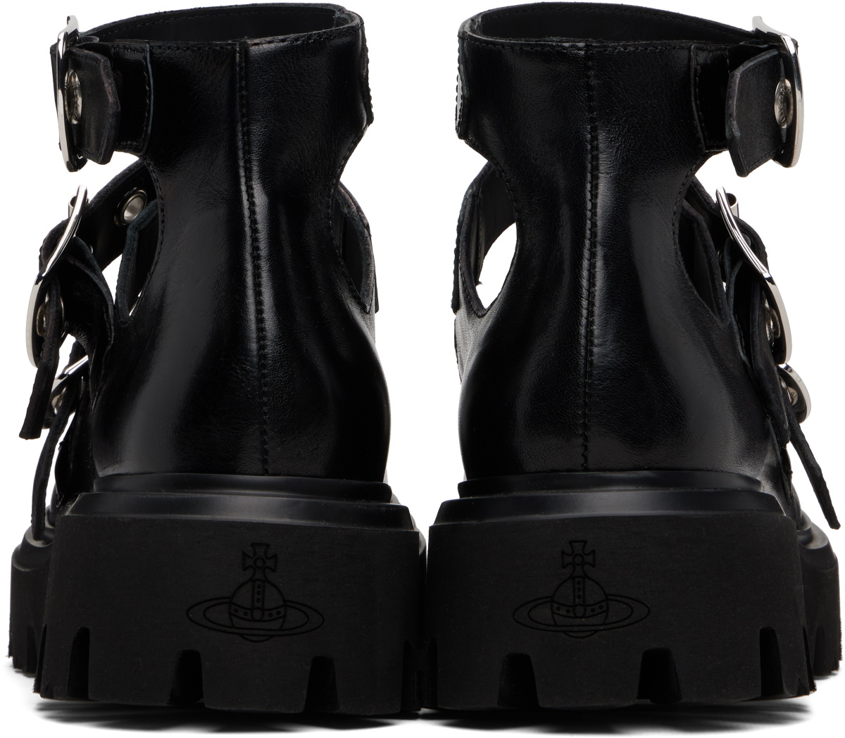 Vivienne Westwood Black Bacchus Sandals