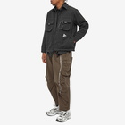 And Wander Men's T/C Alpha Shirt Jacket in Black