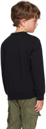 C.P. Company Kids Kids Black Basic Sweater