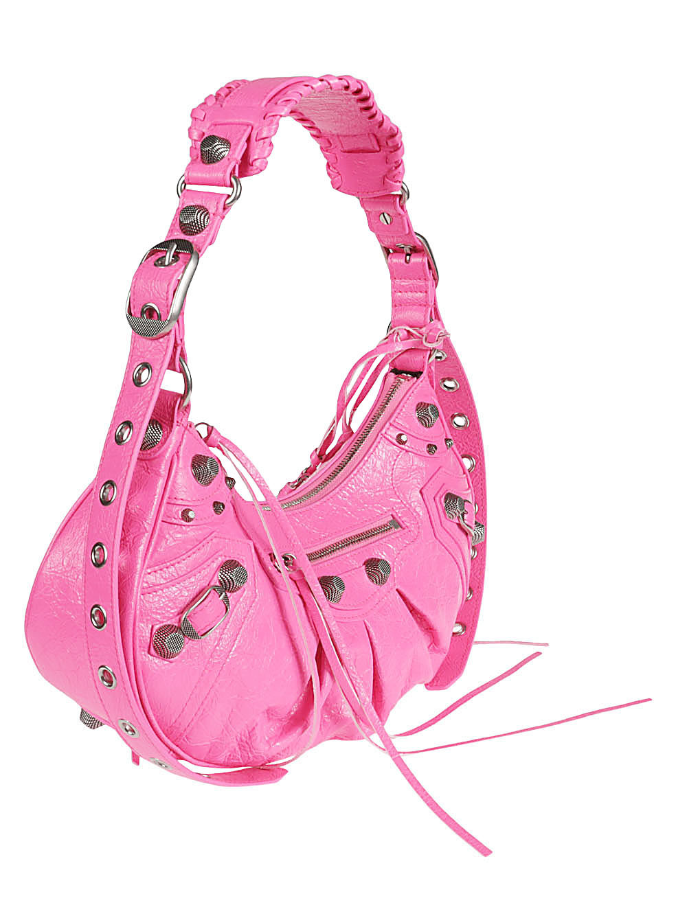 BALENCIAGA - Le Cagole S Leather Shoulder Bag Balenciaga