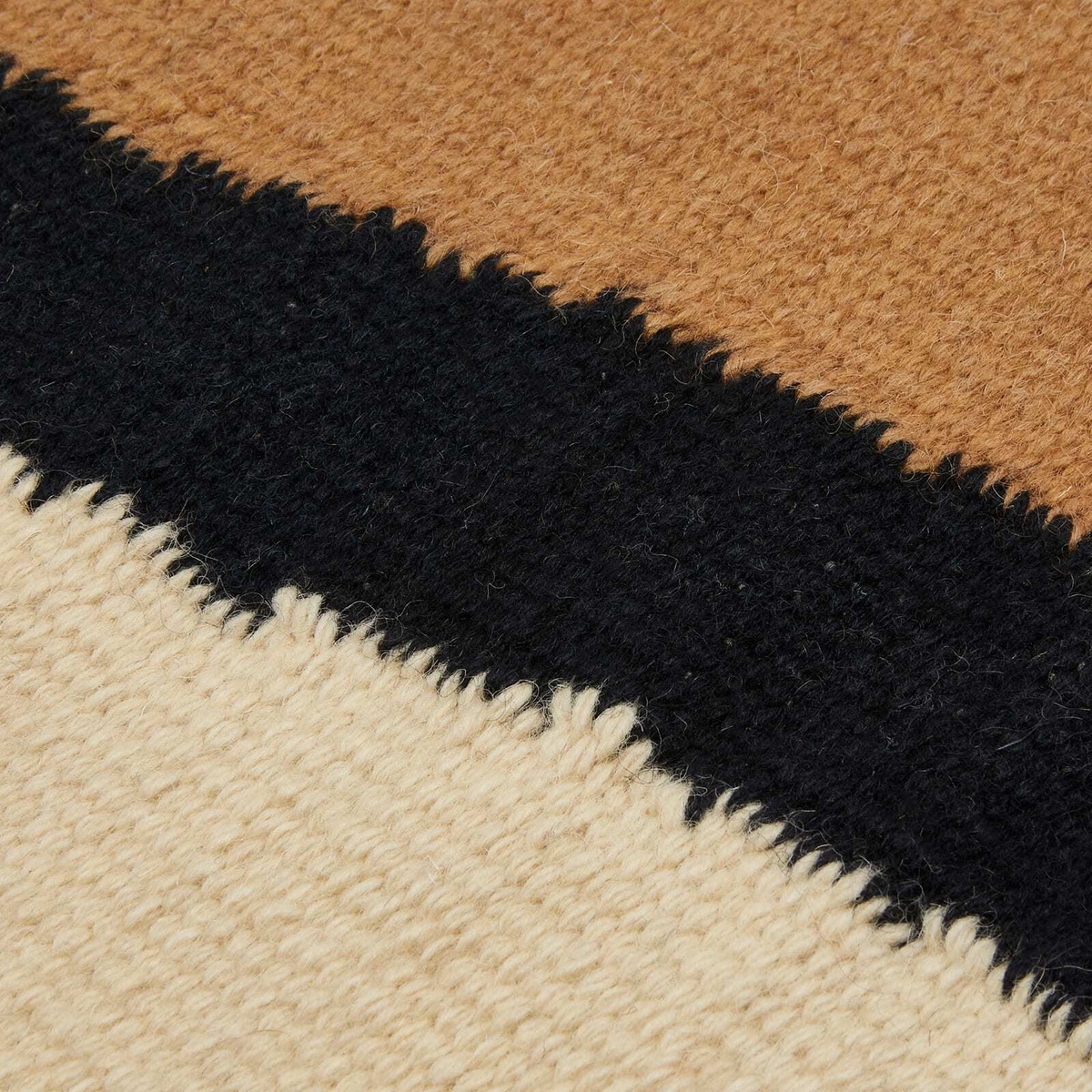 ferm LIVING Soil Kelim Runner - 70x180cm in Light Beige 