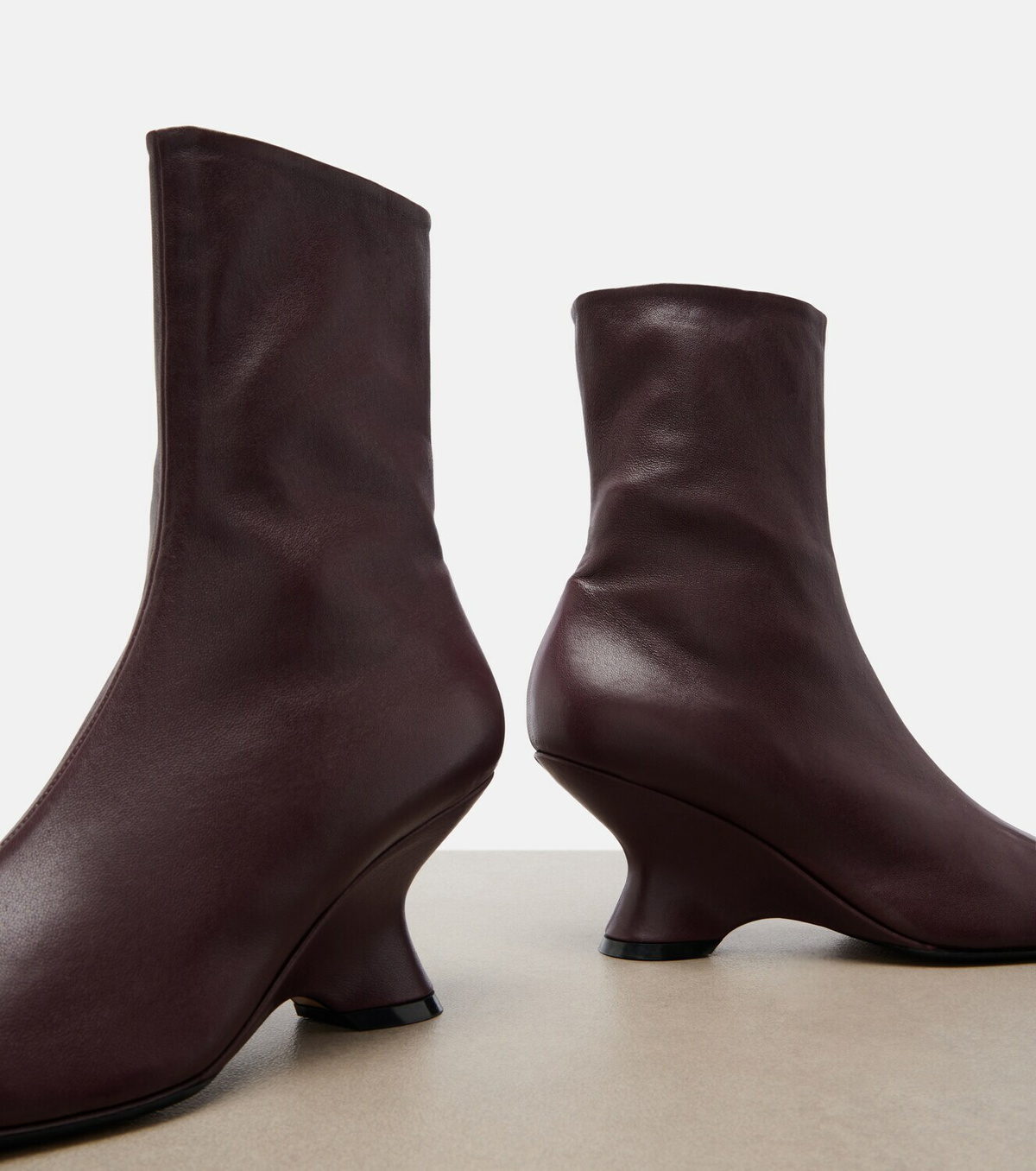 Dries Van Noten Leather ankle boots