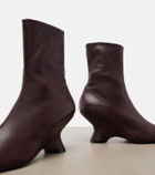 Dries Van Noten Leather ankle boots