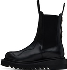 Toga Virilis SSENSE Exclusive Black Calfskin Chelsea Boots