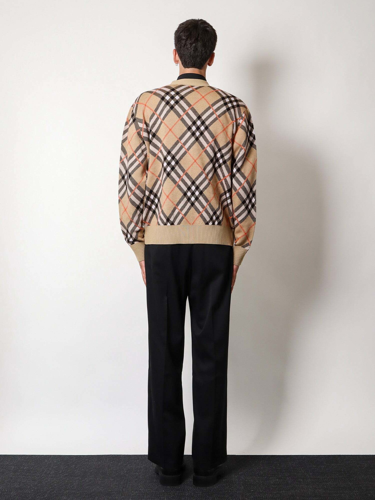 Burberry mens knitwear hotsell
