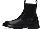 Proenza Schouler Black Bank Chelsea Boots