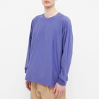 Homme Plissé Issey Miyake Men's Long Sleeve Release T-Shirt in Purple