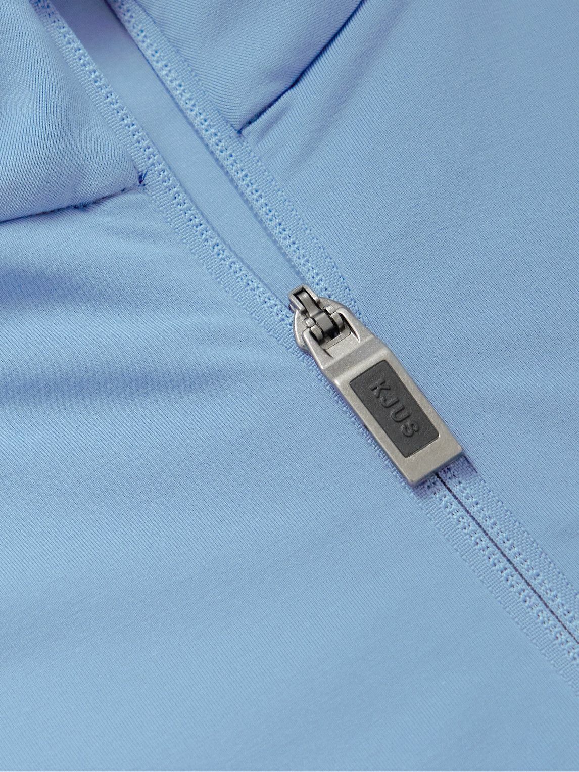 Kjus - Trace 2.0 Stretch-Jersey Half-Zip Ski Mid-Layer - Blue