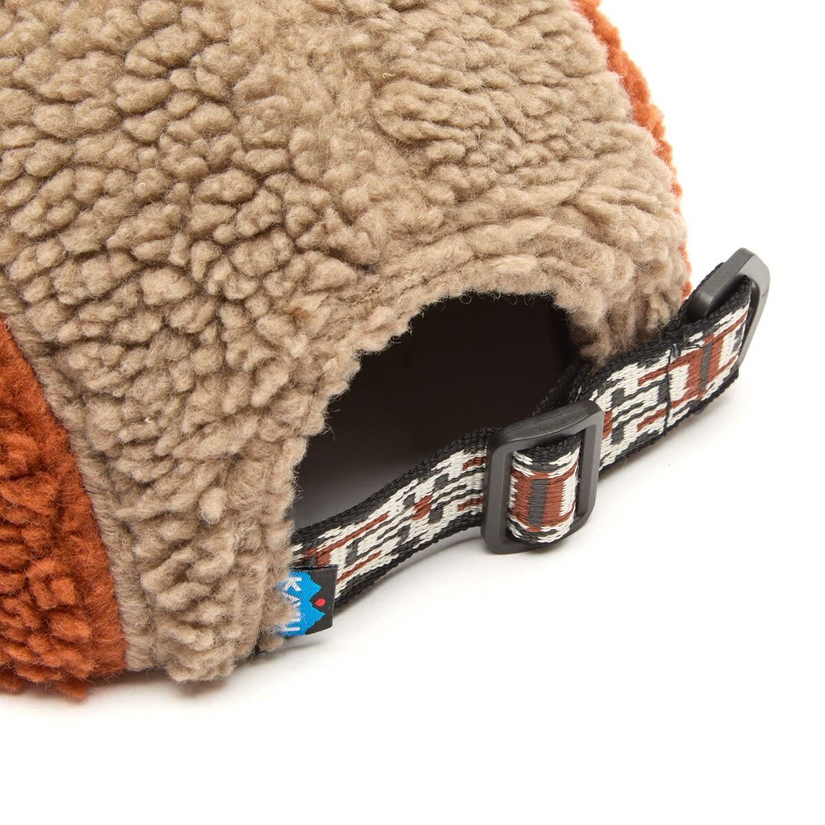 KAVU Men's Fur Ball Camp Fleece Cap in River Range 