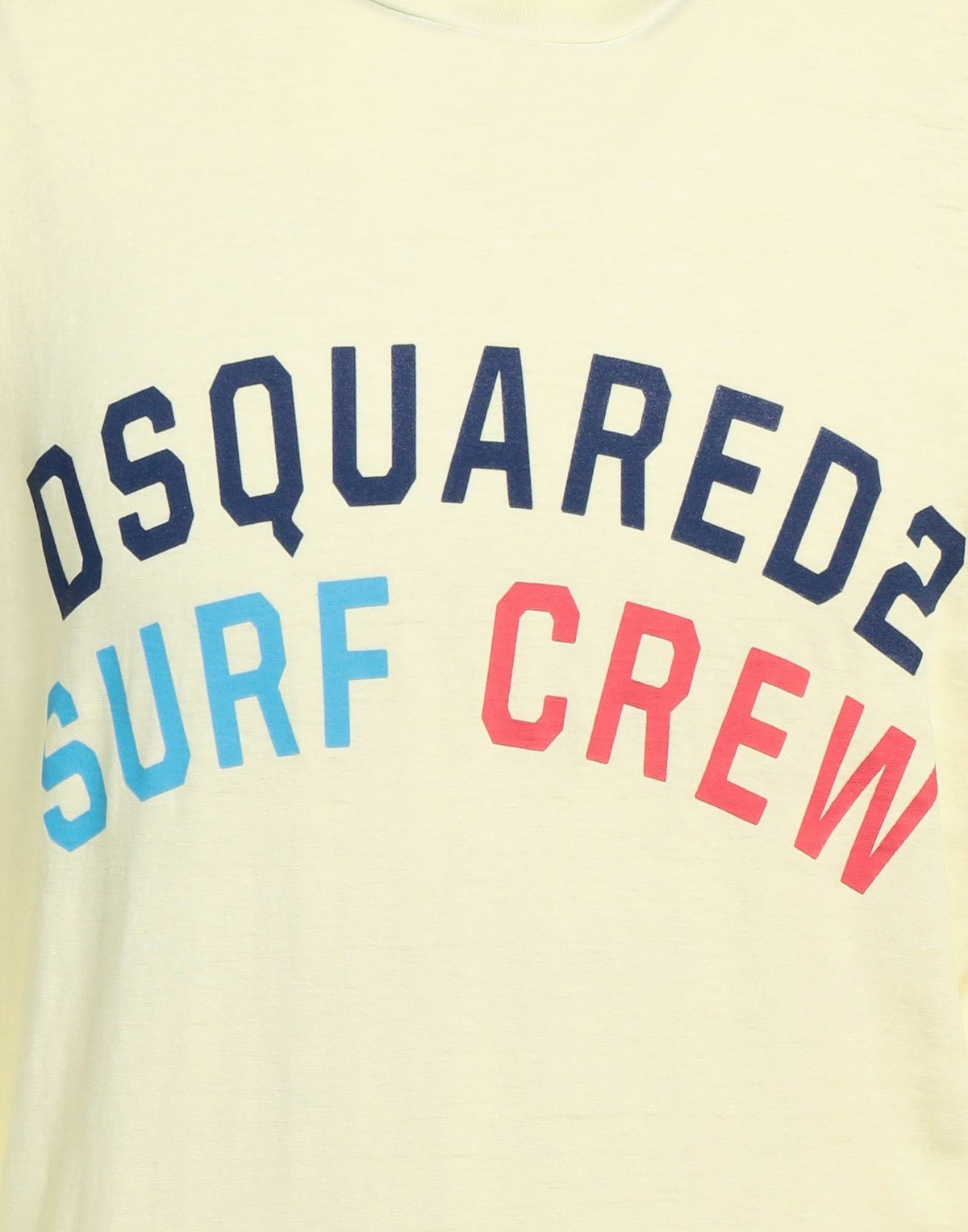 Dsquared2 Mens T-shirt Pastel in Yellow