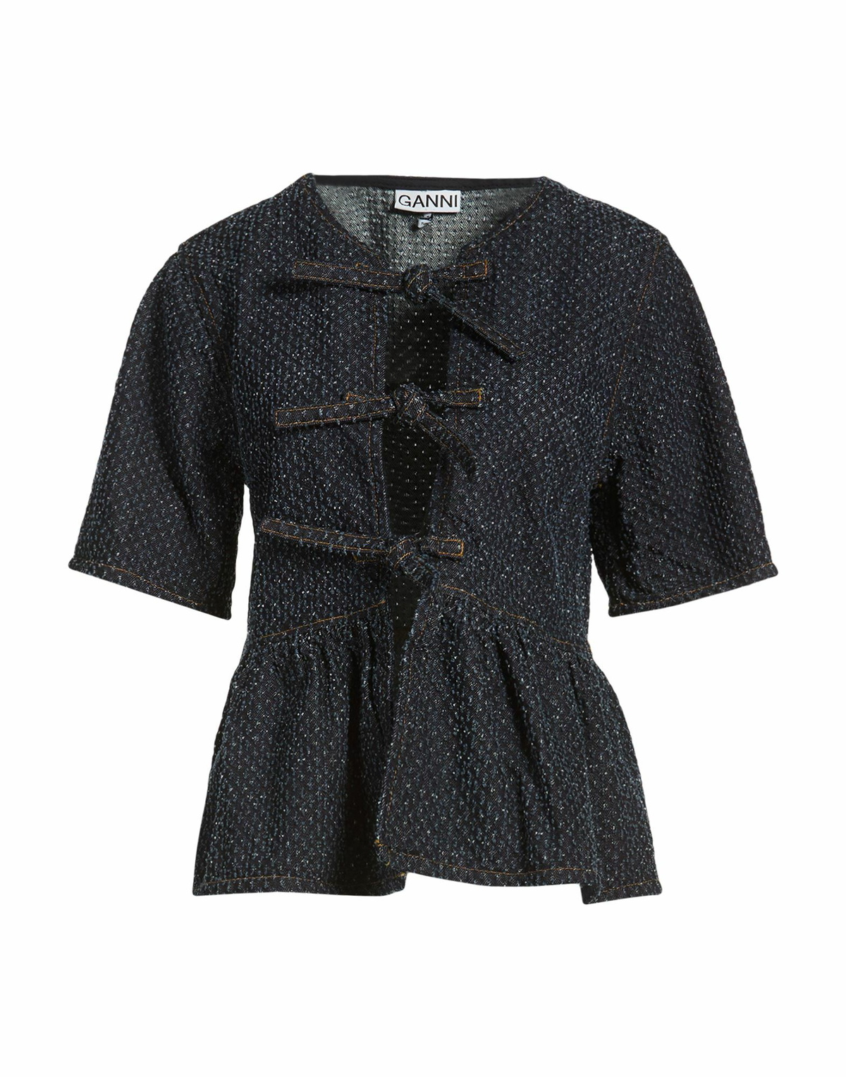 Ganni Womens Top in Blue