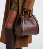 Max Mara Medium leather top-handle bag