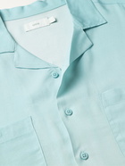 Onia - Vacation Camp-Collar Dégradé Voile Shirt - Blue