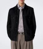 Sunspel Suede overshirt