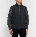 Dunhill - Radial Quilted Shell Gilet - Blue