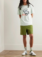 thisisneverthat - Ryota Daimon Printed Cotton-Jersey T-Shirt - Green